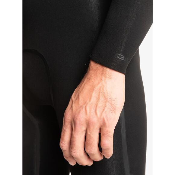Quiksilver Men's Full Wetsuit 3/2mm Marathon Sessions Back Zip Suit - Picture 9 of 12